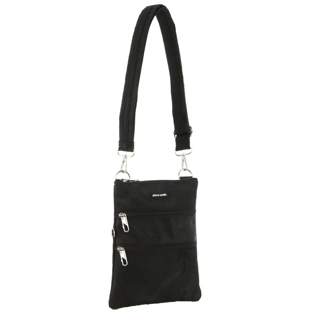 Black Camo Anti-Theft Nylon Bag