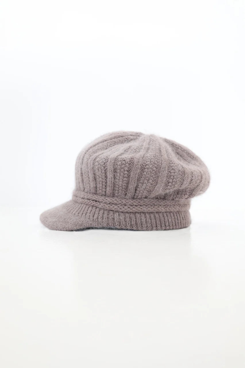 Women's soft beanie, winter fashion