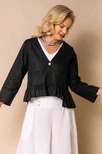 Romy Linen Blend Top