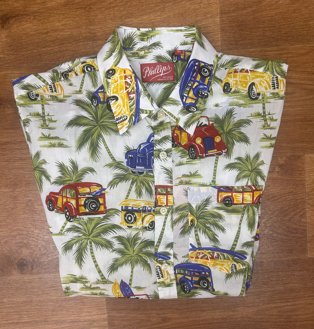 Men's Vintage Van/Surfboard S/S Shirt