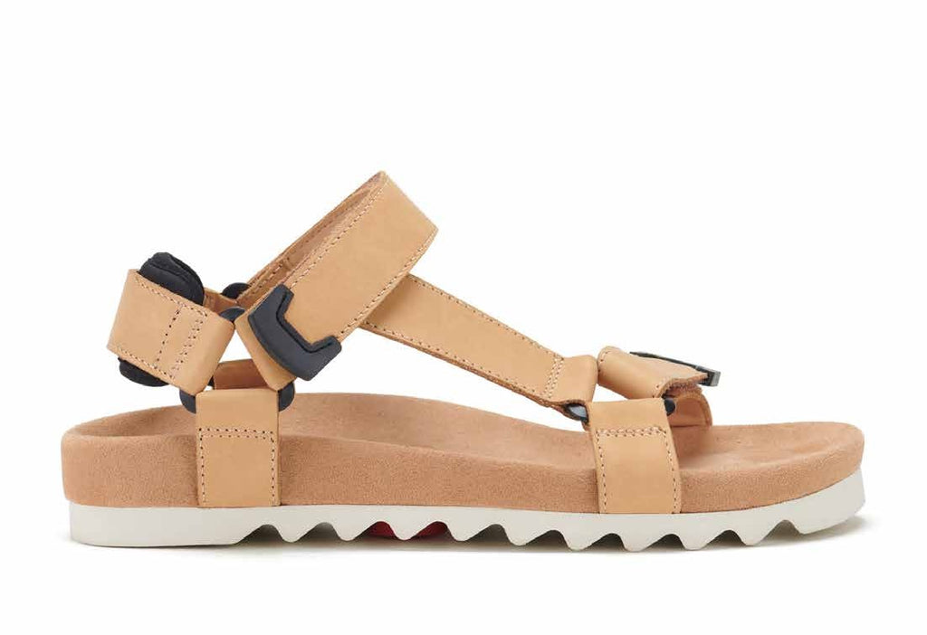 Sandal Tooth Wedge - Soft Tan