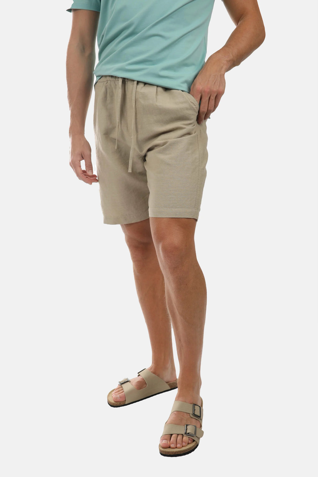 Men's Cotton/Linen Relaxed Short