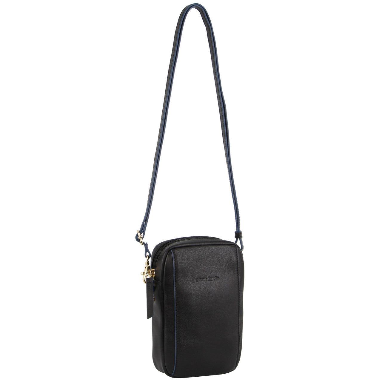 Pierre Cardin 2-tone Urban Leather Cross-Body Bag